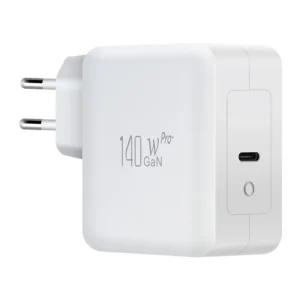 PD140C 140W GaN USB-C fast charger for laptops, tablets, and smartphones